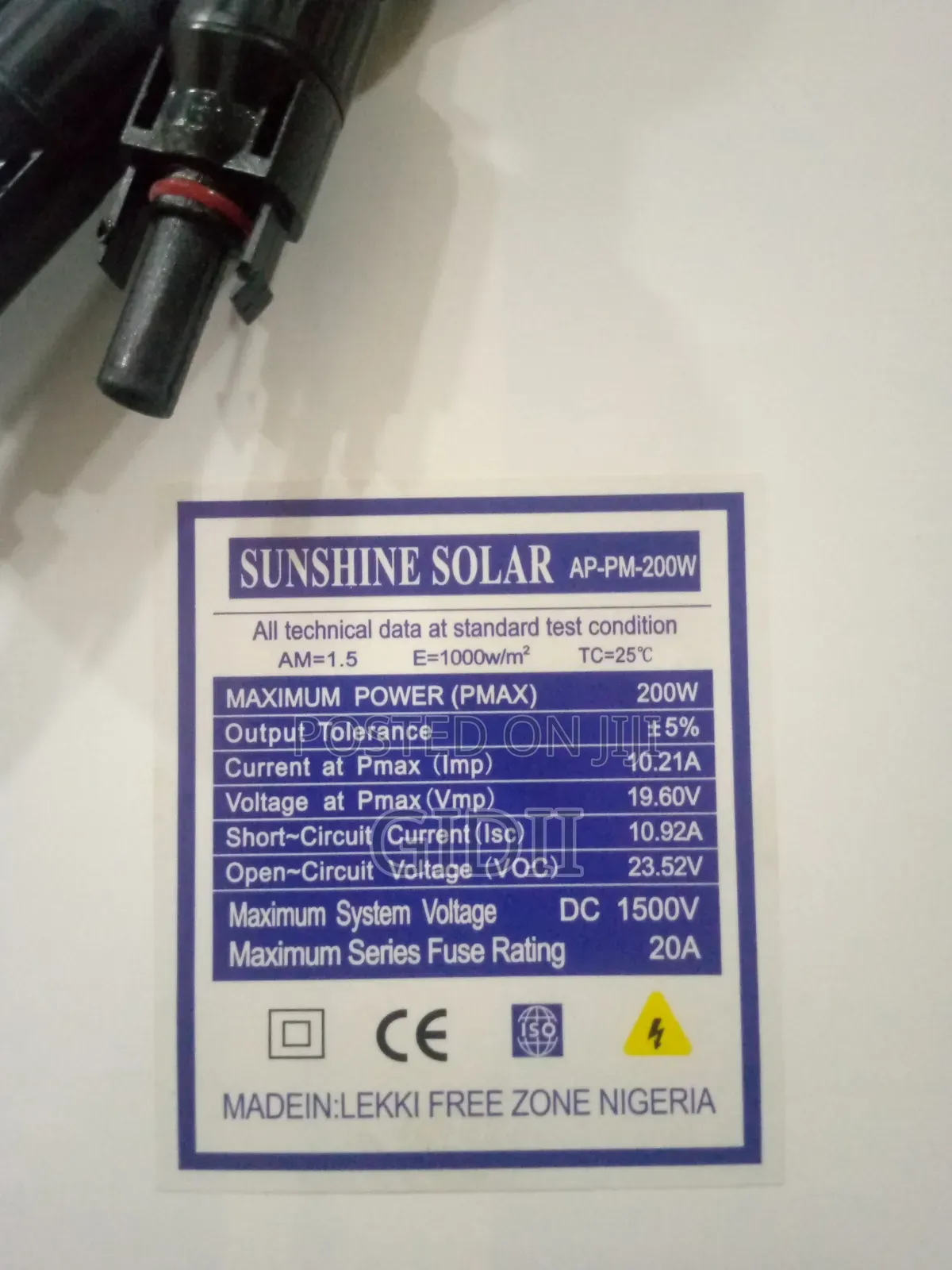 200w Mono Panel