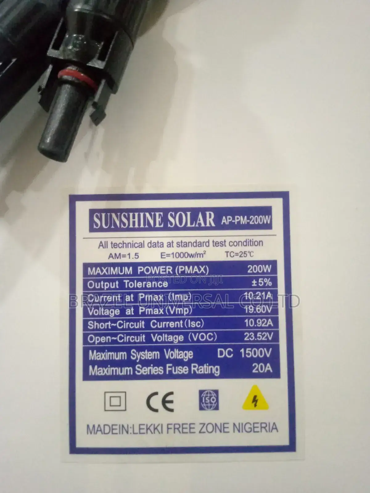 200w Mono Panel