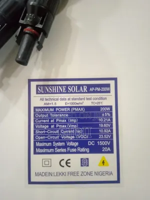 200w Mono Panel