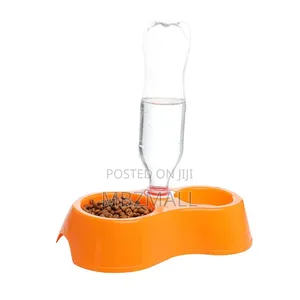 2 in 1. New Pet Multifunctional Bowl , Food + Water in One
