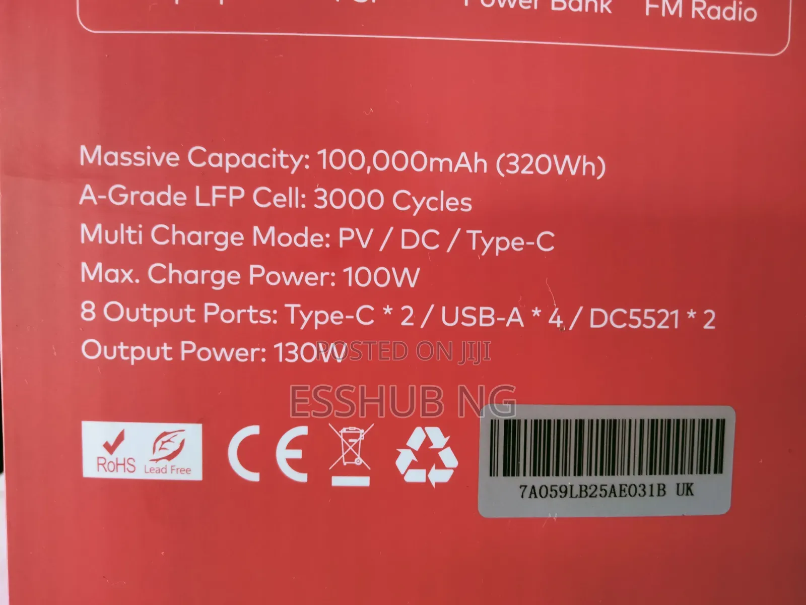 Itel Power Go 320wh