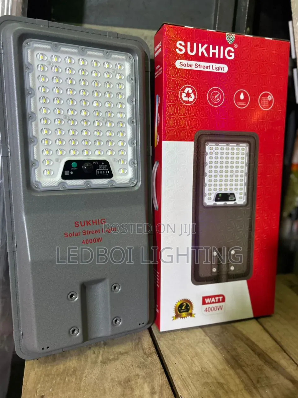 4000w Solar Street Light With Pole