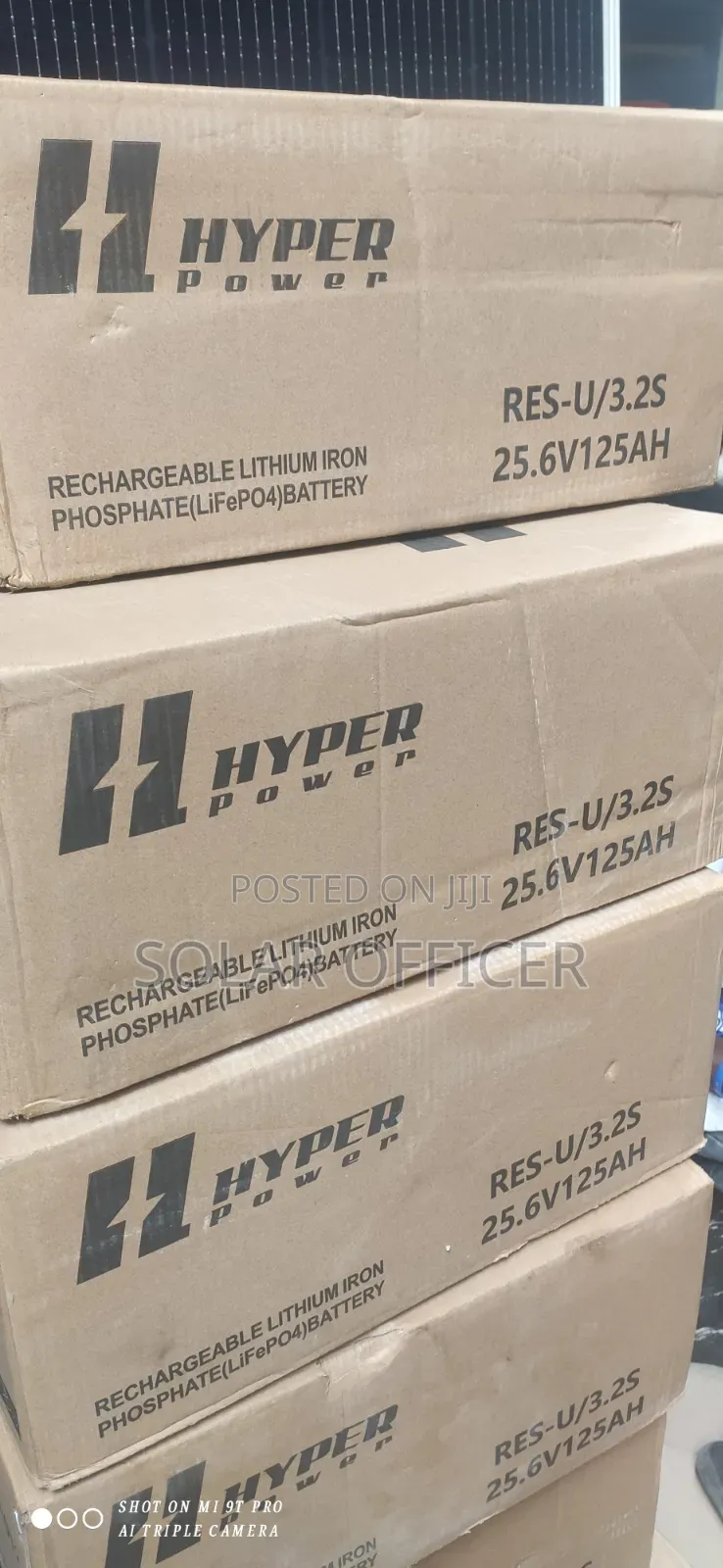 Hyper Power 3.2kwh Lithium Battery 24v