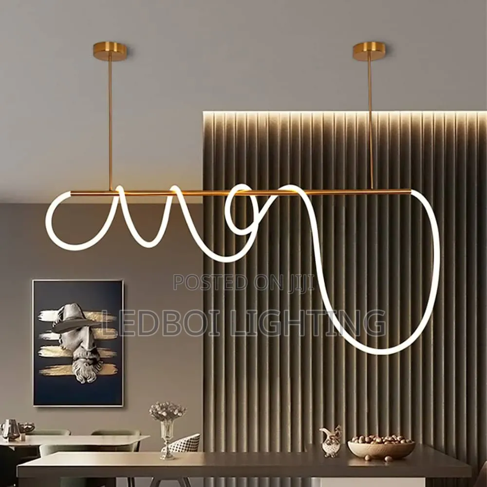 Neon Drop Chandelier