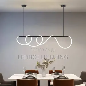 Neon Drop Chandelier