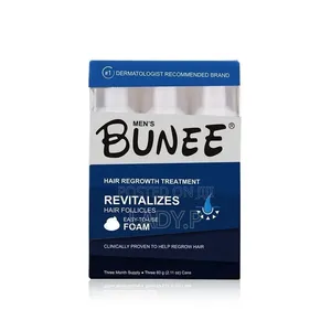 Bunee Signature 5% Minoxidil Hair Growth Treatment, Aerosol 3 in 1