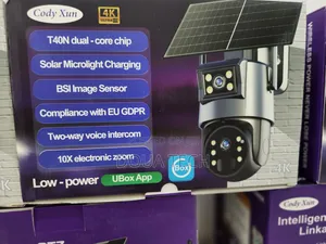 10mp Solar Powered Dual Lens PTZ Camera