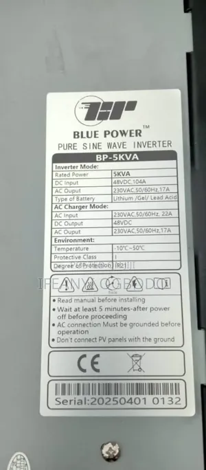 Blue Power Inverter 5kva 48v