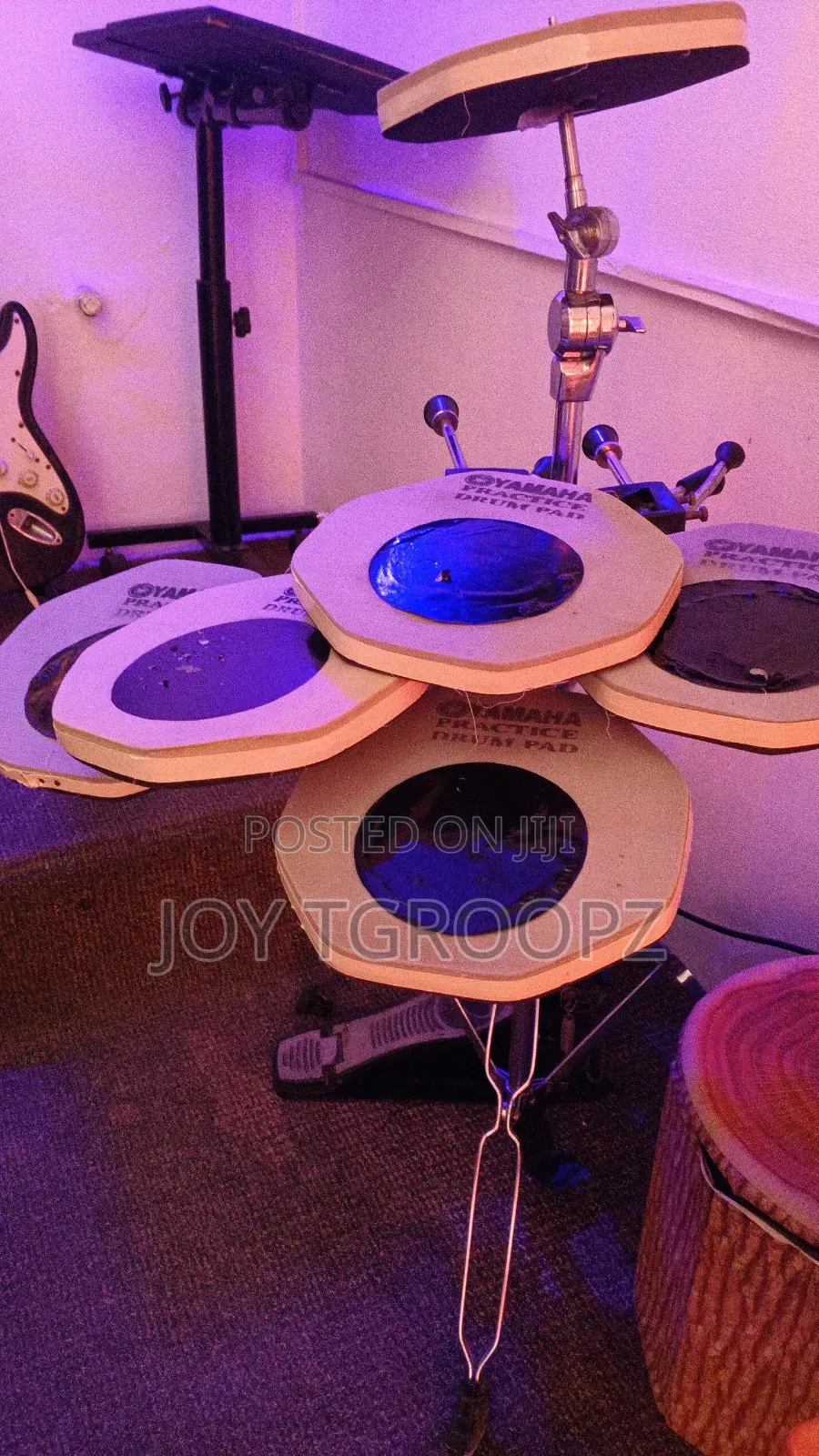 Practice Drum Pad Set