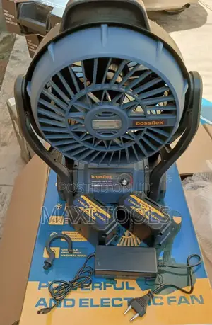 Bossflex 12-Inch Cordless and Electric Fan.