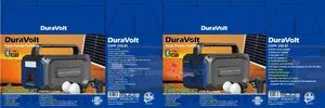 Duravolt Solar Power Port With Two Bulbs And Speaker Dspp-200bt