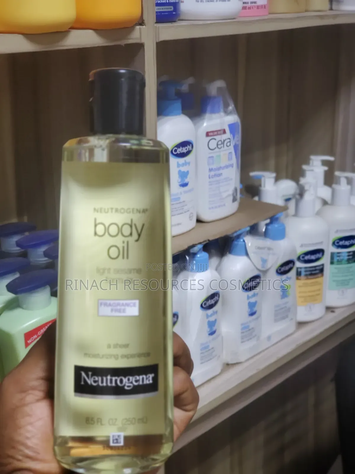 Neutrogen Body Oil, 250ml / 946ml