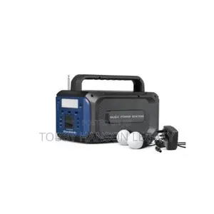 Duravolt Solar Power Port With Two Bulbs And Speaker Dspp-200bt