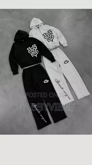 Crop Hoodie and Joggers/Pant