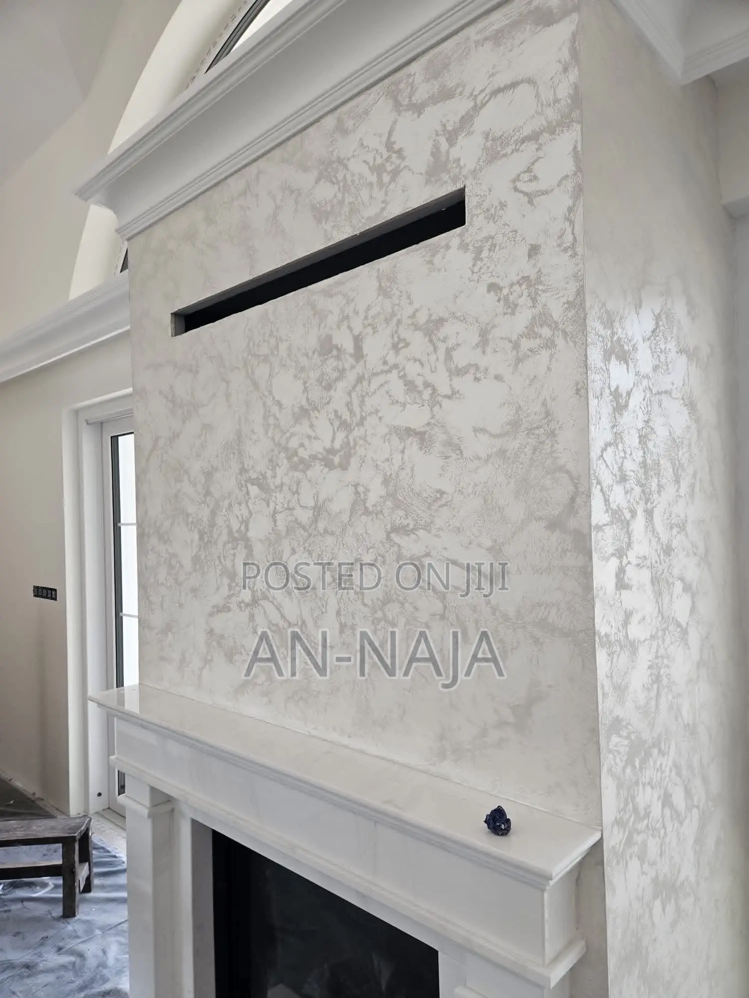 Stucco Paint Screeding Travatino Gravitex Tyrosine Mabel Trowel .t.c