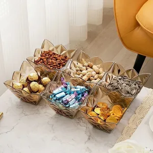 3pc Unbreakable Transparent Fruit Plate. Acrylic Plate
