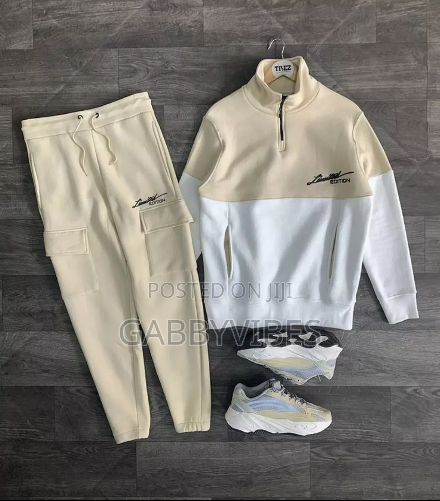 Cute Patched Simple Sweatshirt and Pant