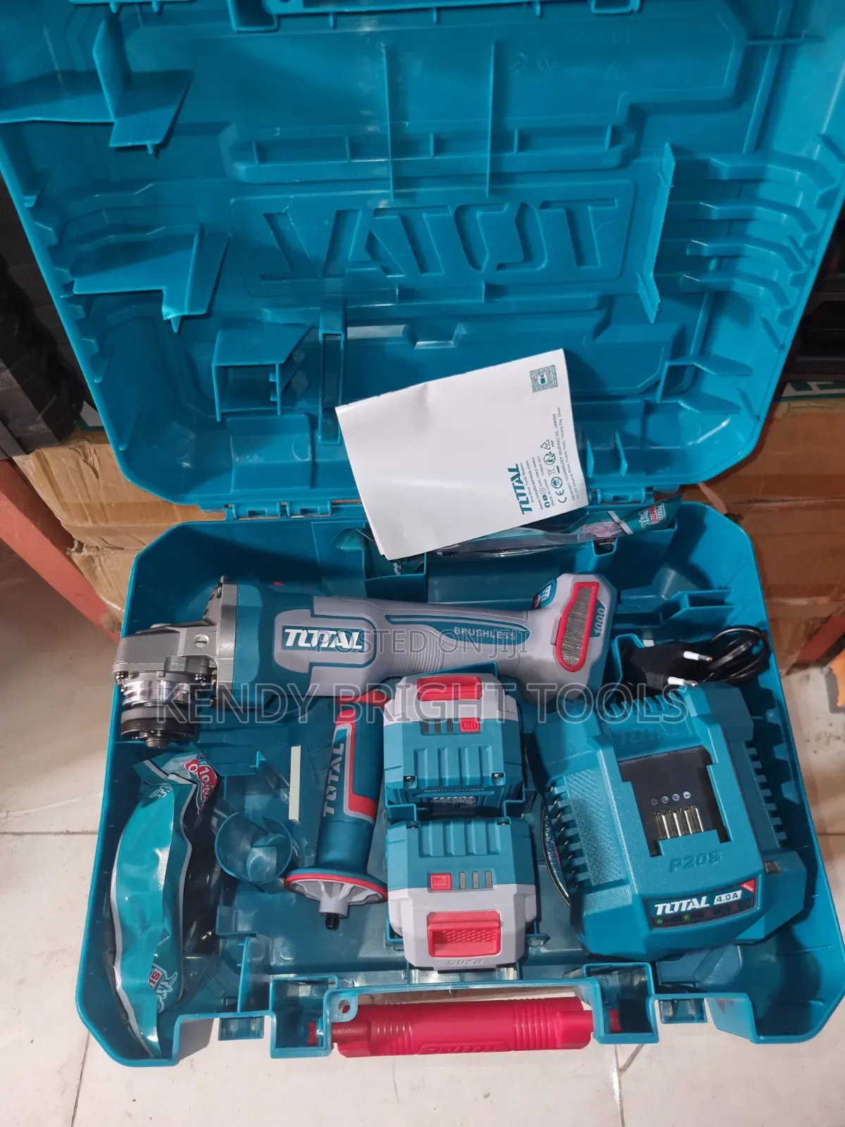 Total Cordless Grinder