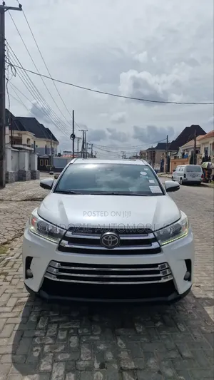 Toyota Highlander Limited Platinum 4x4 V6 (3.5L 6cyl 8A) 2017 White