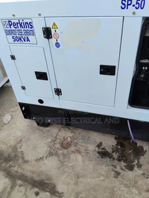50kva Perkins Soundproof Generator  Copper Coil Two Years Warranty