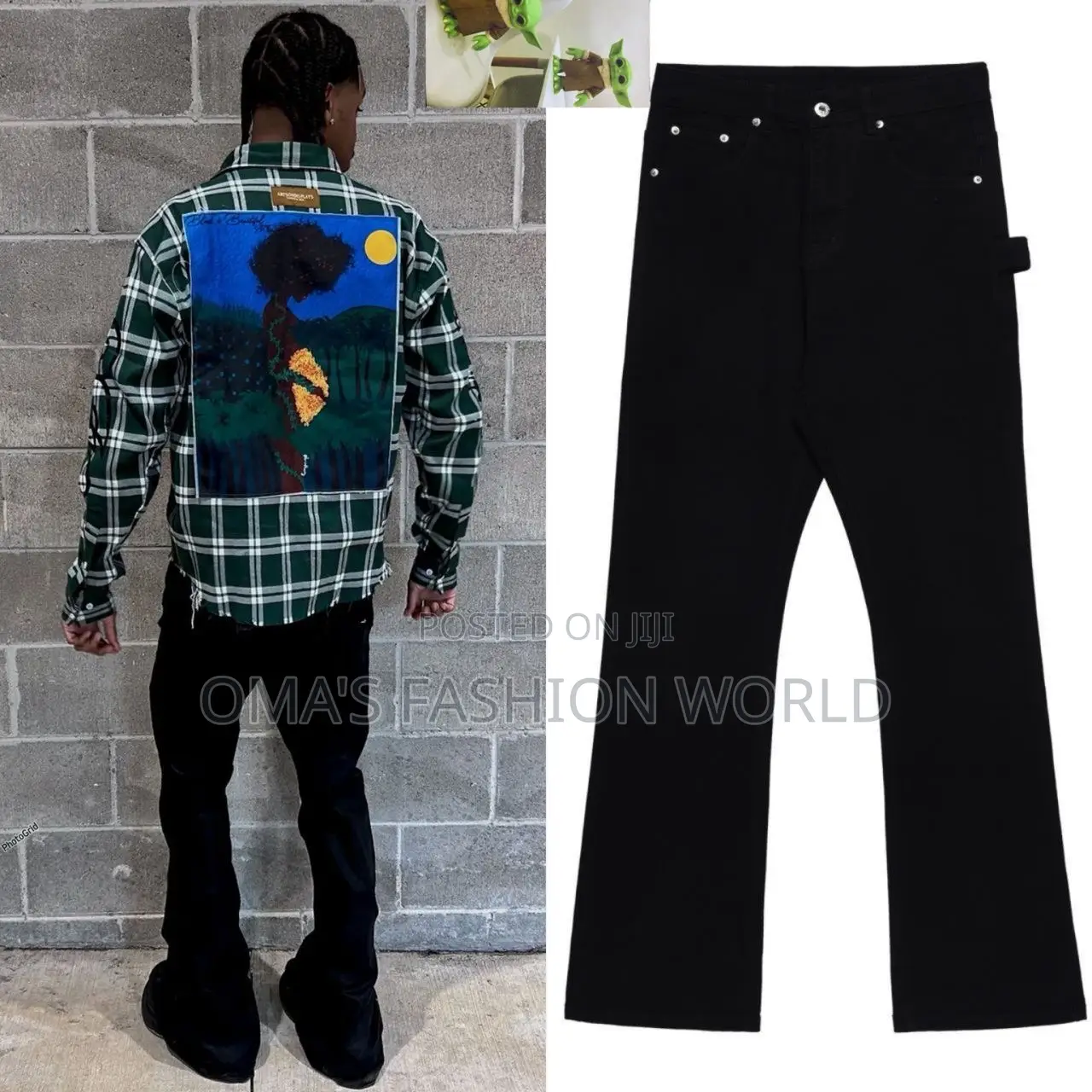 This Plain Black Is Quality. This Baggy Is Everything