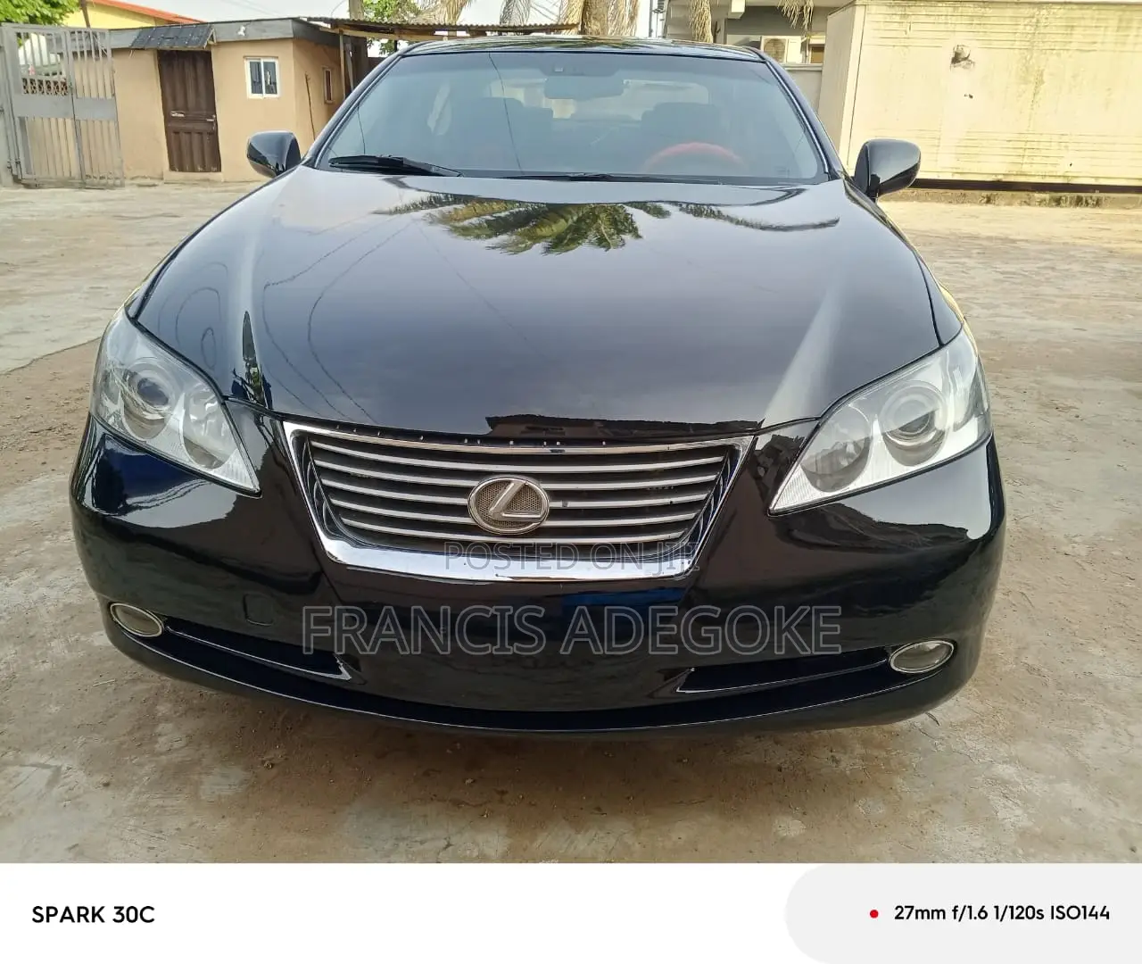 Lexus ES 350 2008 Black