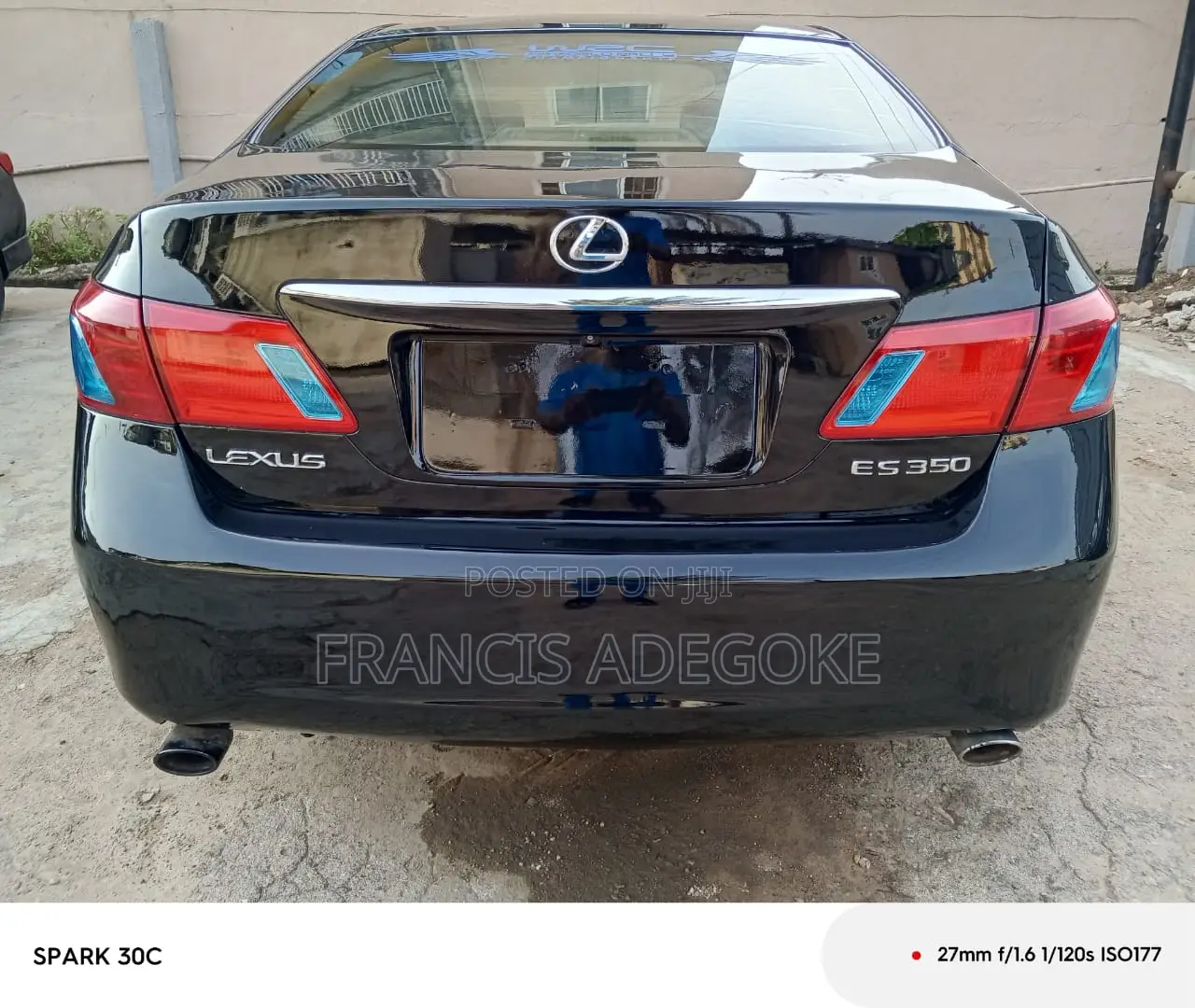 Lexus ES 350 2008 Black