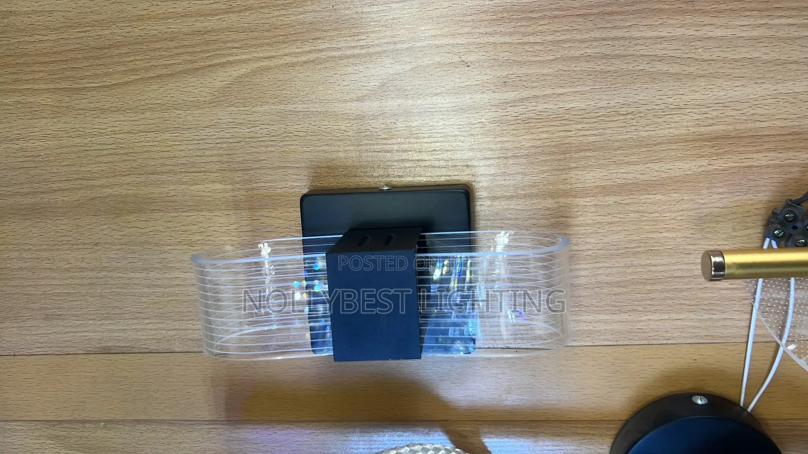Wall Bracket Gold and Black Available