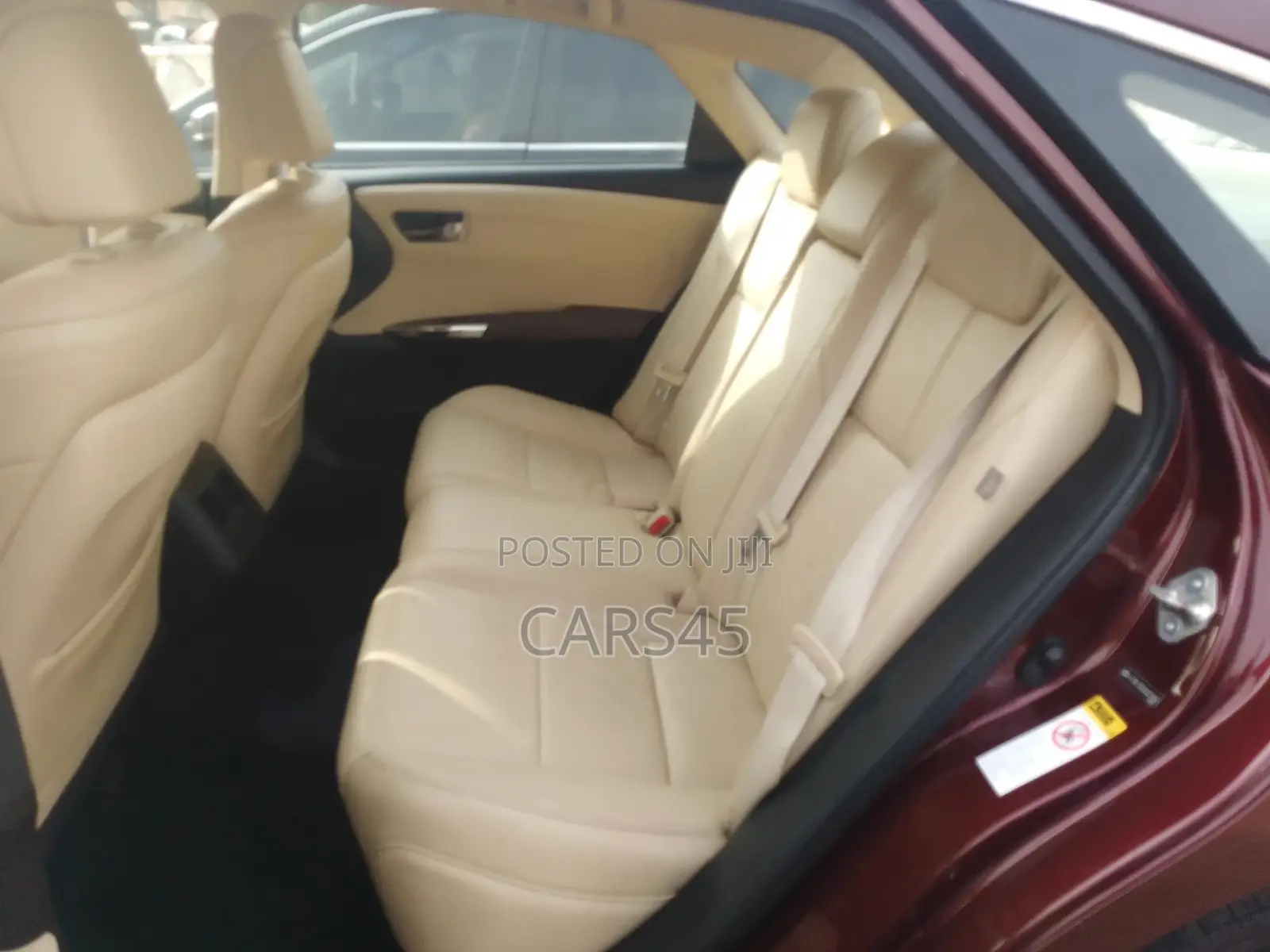 Toyota Avalon 2013 Red