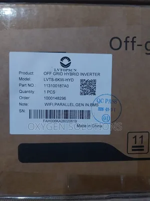 6kva 48v Lvtopsun Hybrid Inverter
