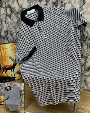 Strip Collar T-Shirt
