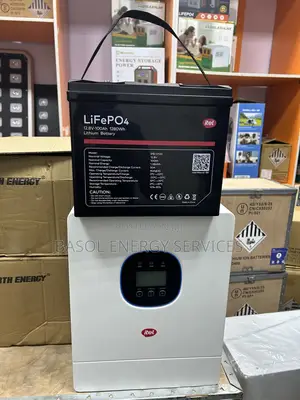 Itel 1.5kva Hybrjd Inverter /1.3kwh Lithum Battery