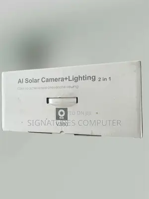 V380 Pro Ai Solar Security Camera With Light 2in1