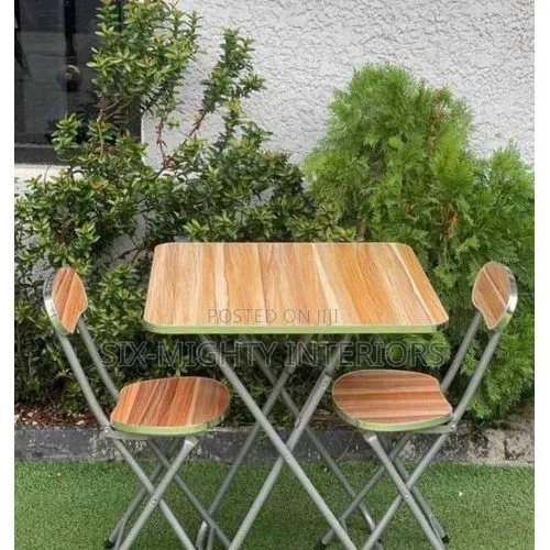 Dining Set, Wooden Kitchens, Foldable Table With 1 Chairs