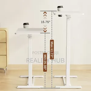 Height Adjustable Medical Bed Table With Hidden Casters, Roling Laptop