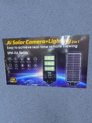 Ai Solar Camera + Lighting (2-in-1)