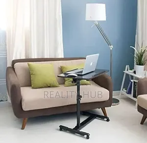 Adjustable Rolling Laptop Desk - Adjustable Height180° Tiltable Laptop
