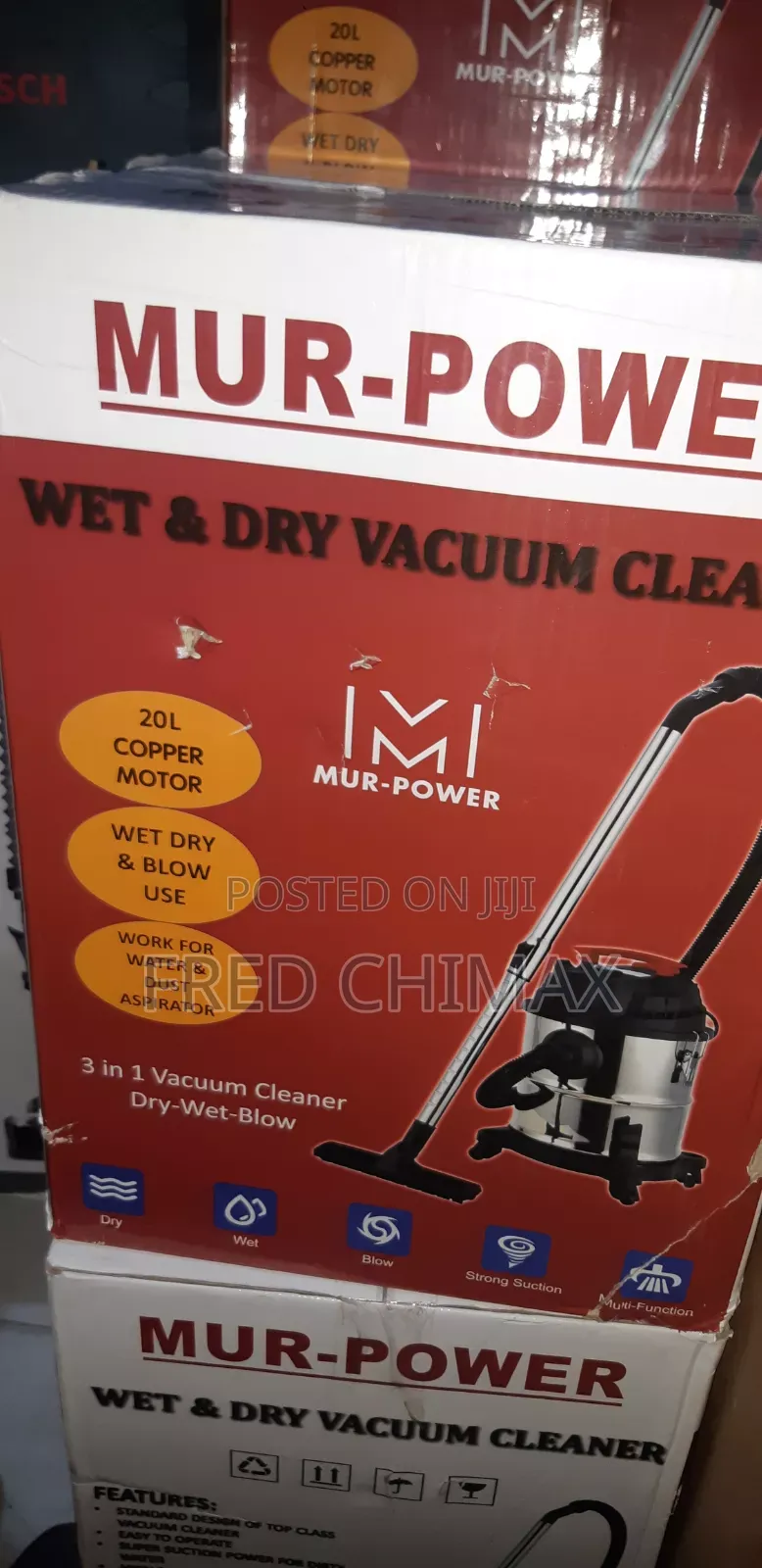 20 Liters Vacuum Cleaner