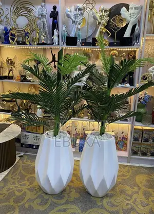 Okra Fiberglass Planters