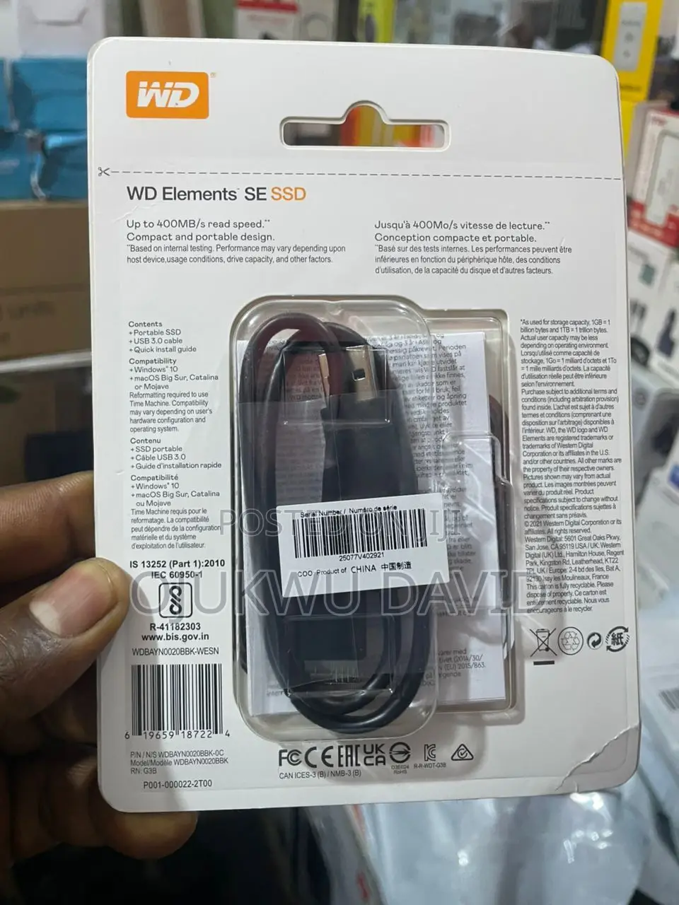 Wd Elements Se Ssd 2tb
