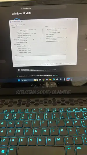 Laptop Alienware M15 R4 16GB Intel Core i7 SSD 500GB for sale - Price ...