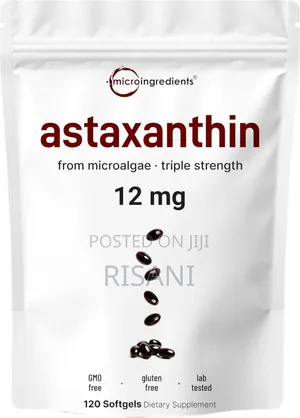 Asthaxantin Pure Soft Gels Supplements by Micro Ingredients