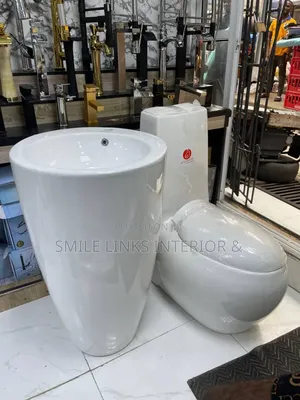 Oval Water Closet Wc, Standing Wash Hand Basin