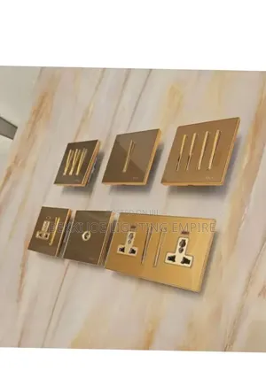 Fancy Slim Button Switch and Socket