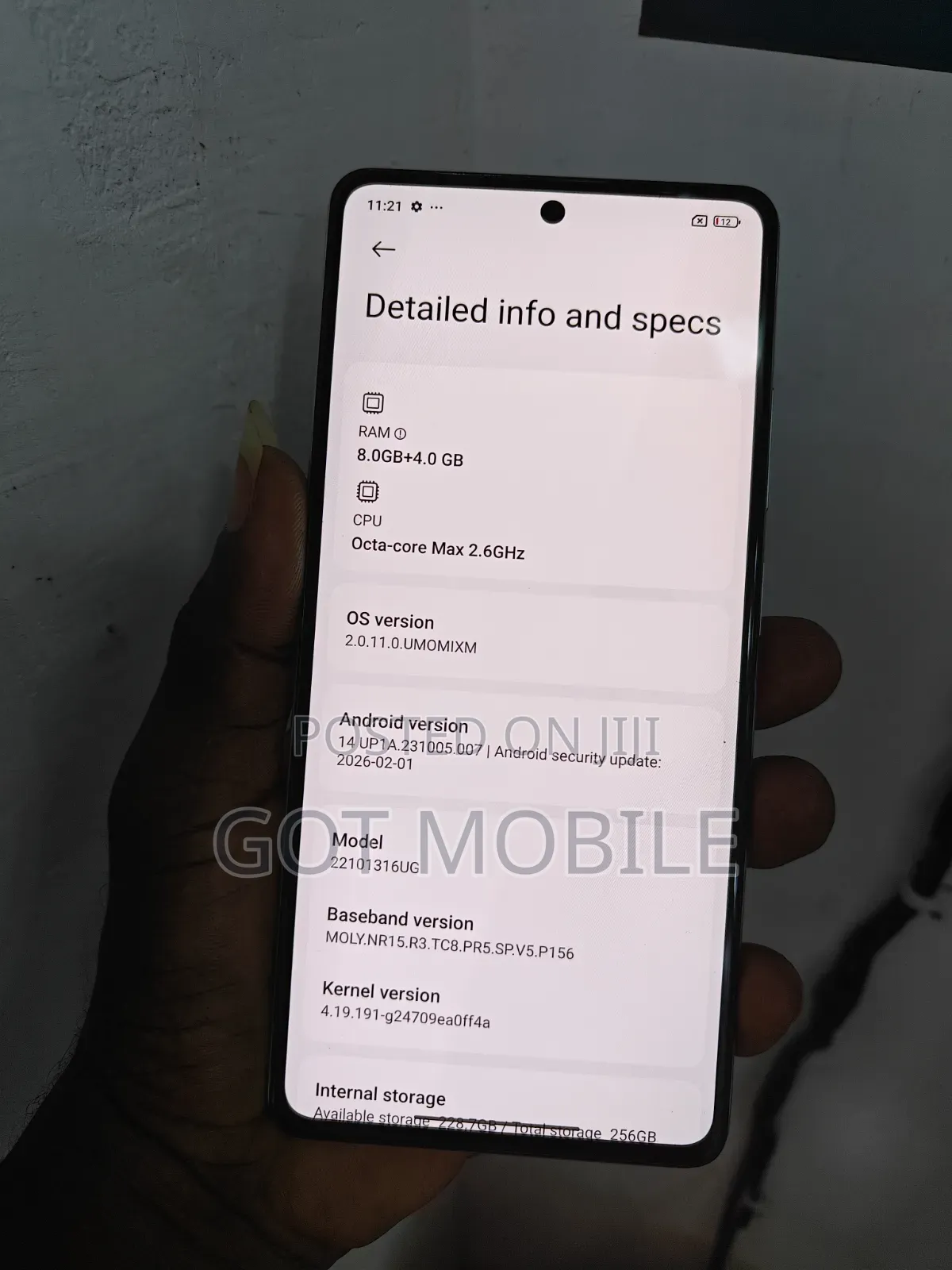 Xiaomi Redmi Note 12 Pro+ 5G 256 GB White