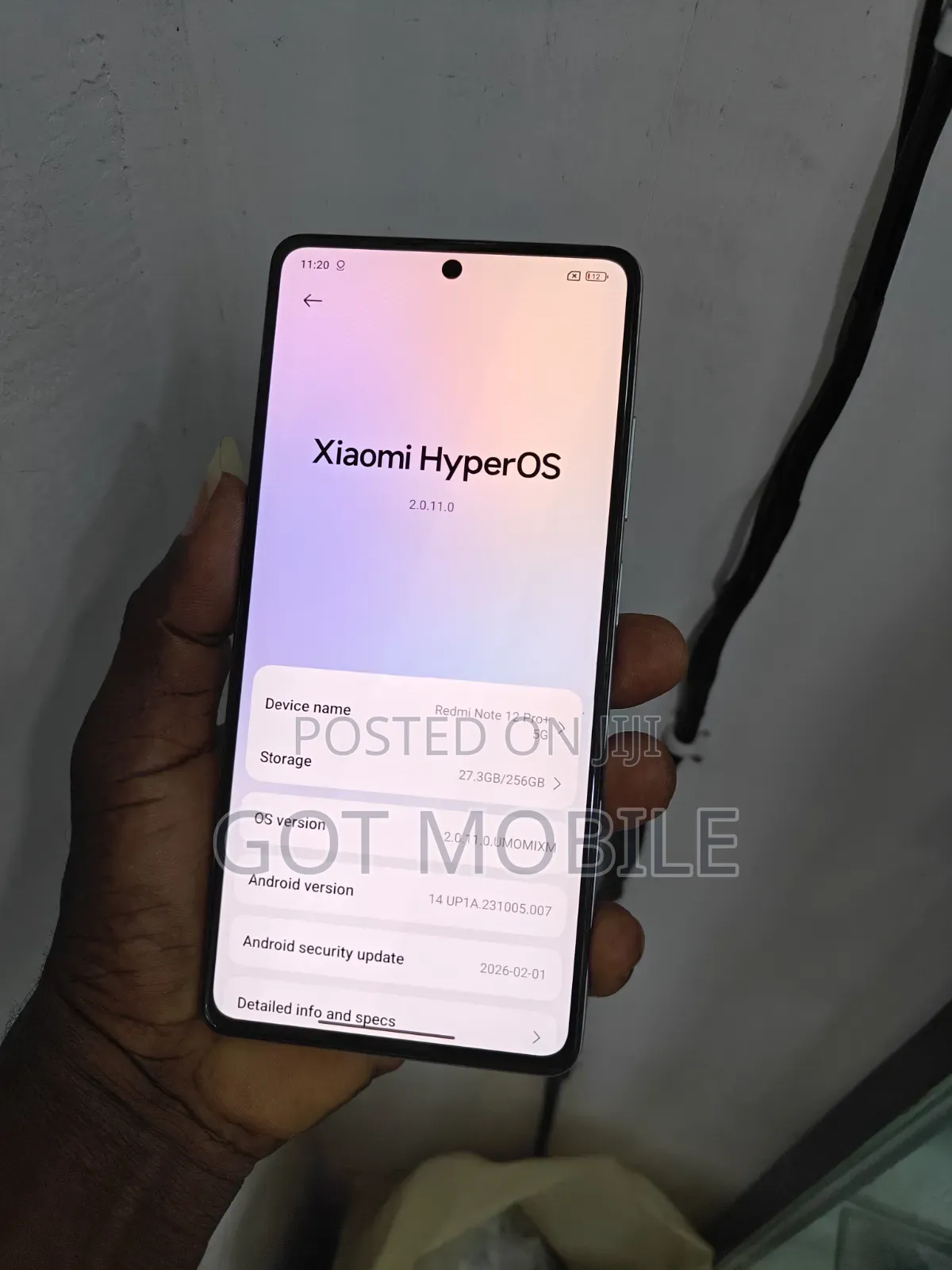 Xiaomi Redmi Note 12 Pro+ 5G 256 GB White