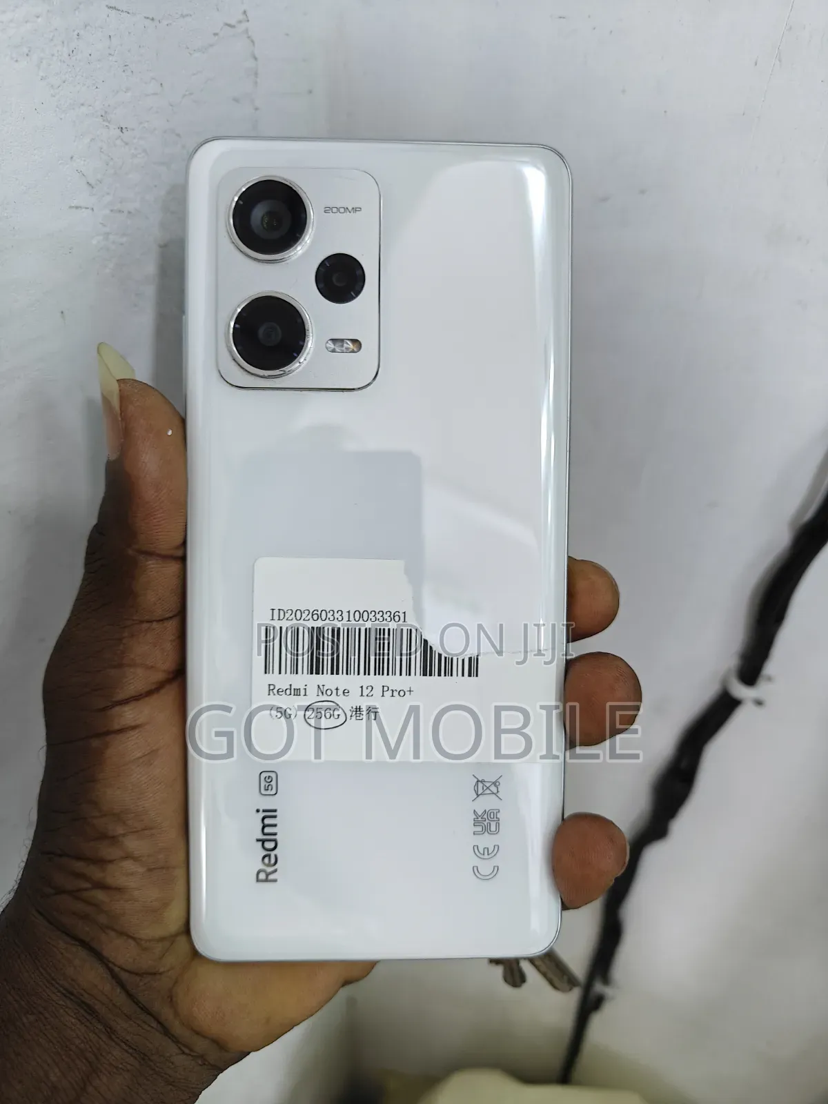 Xiaomi Redmi Note 12 Pro+ 5G 256 GB White