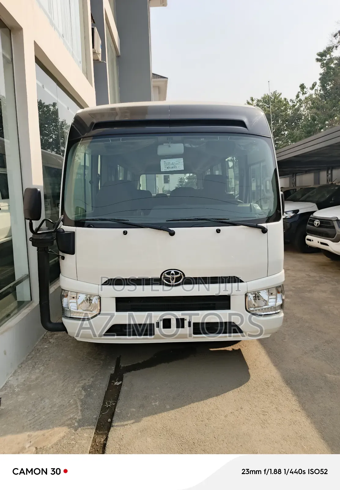 New Toyota Coaster 2025 White