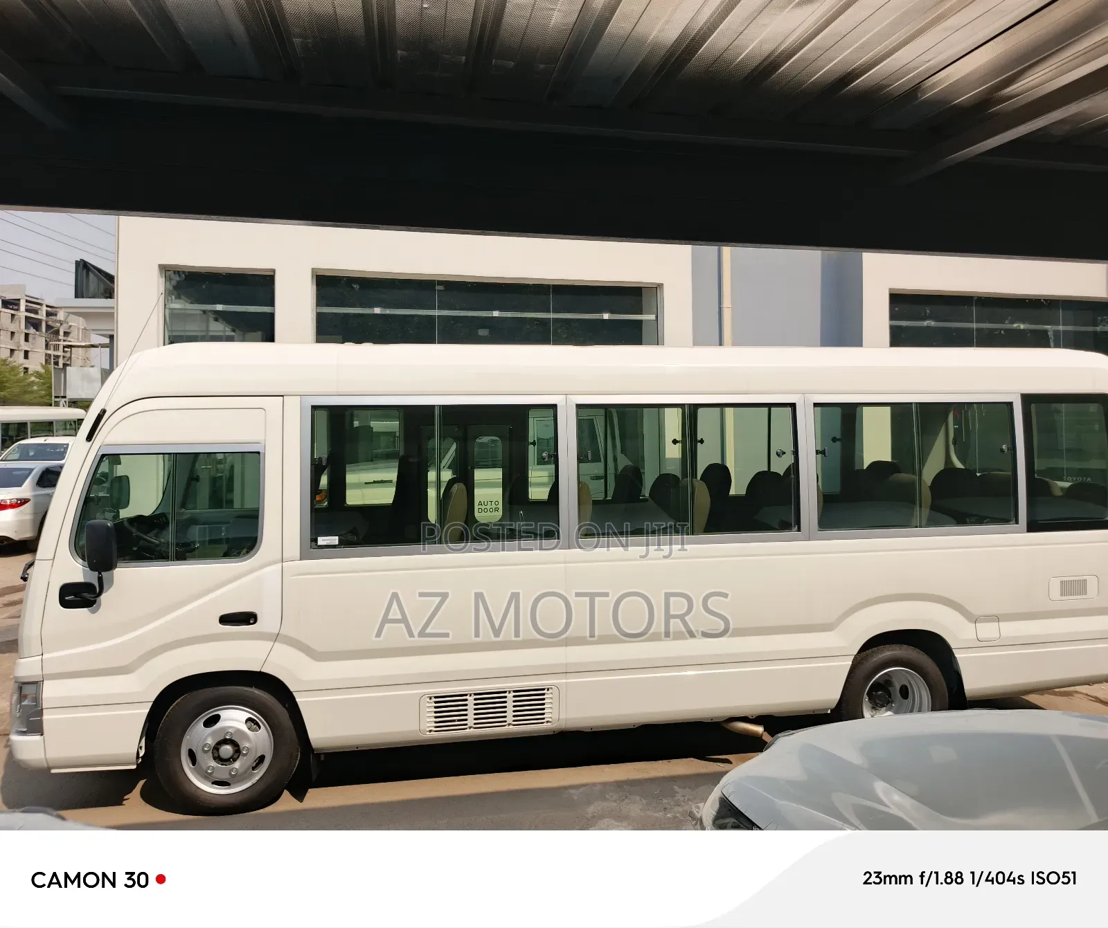New Toyota Coaster 2025 White