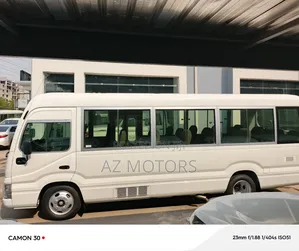 New Toyota Coaster 2025 White